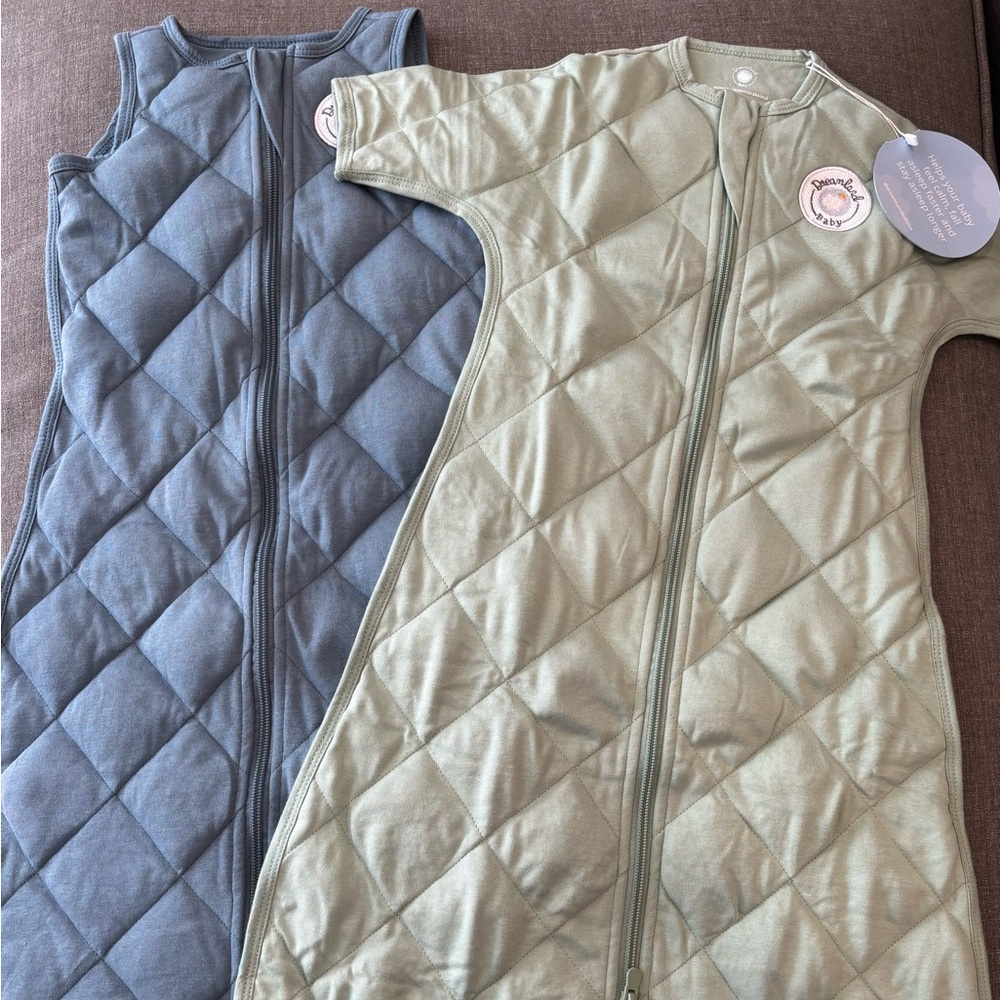 Dreamland Baby weighted sleep sacks pair